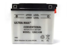 Yamaha RD 250 LC 1980 12N5.5-3B Replacement Ultramax Motorcycle Battery