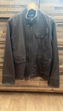 Men's Boxfresh Biker jacket - Olive green / medium