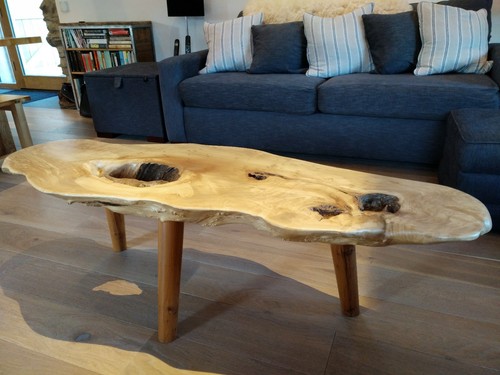 Bespoke live edge spalted - live,