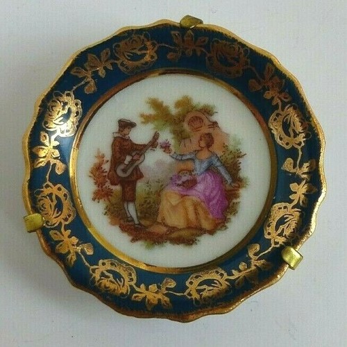 Plate miniature limoges - plate.,