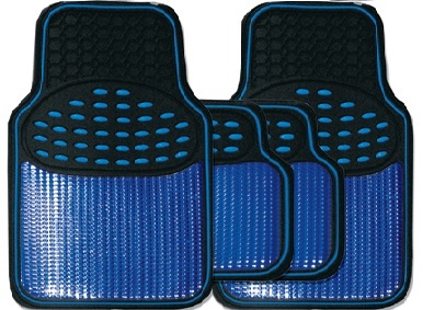 Black metallic blue heavy - black,