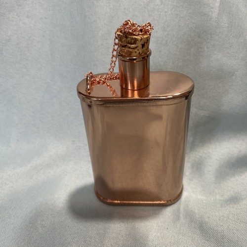 2016 copper hip flask with