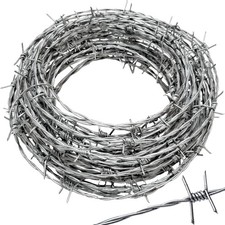 Real Barbed Wire 50Ft 18 Gauge