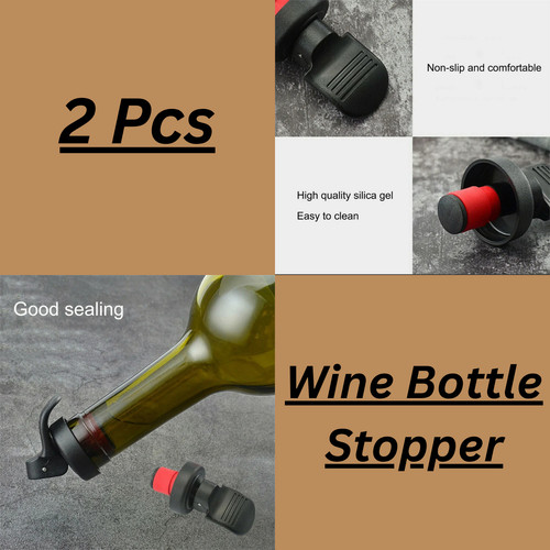 Wine bottle stopper bar - bar, hand