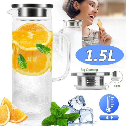 Glass fridge jug water - jug,