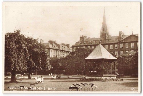 Bath institution gardens - bath,