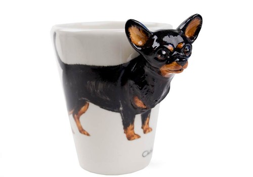 Blue witch handmade - coffee, mug