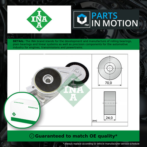 Aux belt tensioner fits - aux,