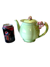 Art Deco Royal Winton Grimwades gorgeous large 'Tiger Lily' 5-cup teapot c1942