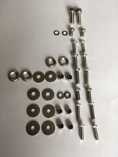 Lambretta Stainless Steel Series 3 Horncast Mudguard Legshield Fixing Kit