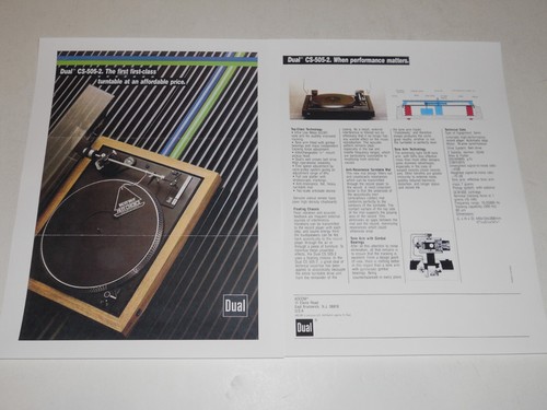 Dual 505 turntable - dual,