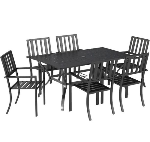 Pieces garden table chairs - table,