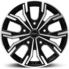 16" BLACK & POLISHED  ALLOY