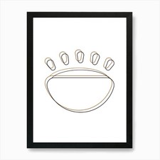 Football Field Wall prints Art