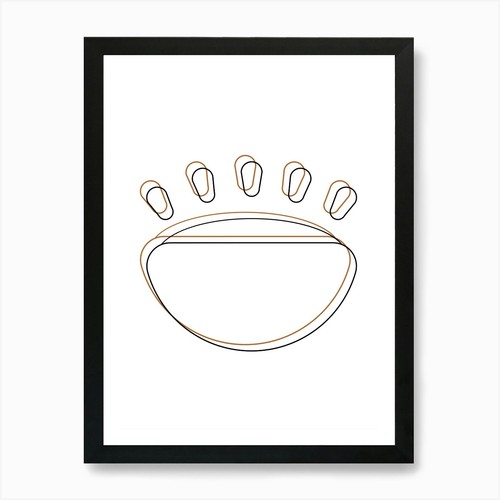 Football field wall prints - wall,