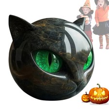 Black Obsidian Crystal Cat