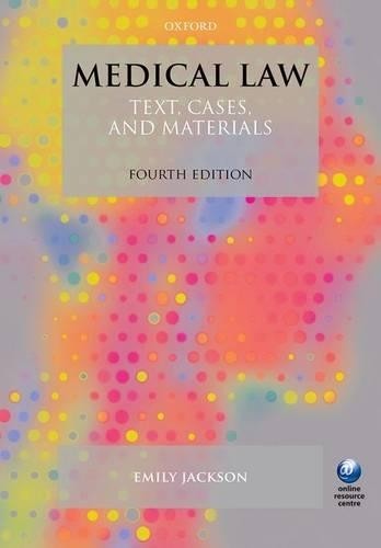 Medical law text - medical, and