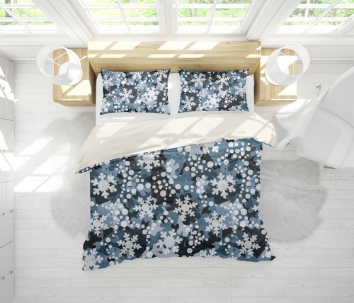 Snowflake pattern quilt - snowflake,