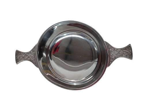 Quaich bowl celtic knotwork - quaich,