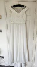 Linzi Jay White Wedding Dress