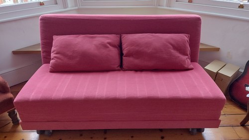 Habitat seater red fabric - habitat,