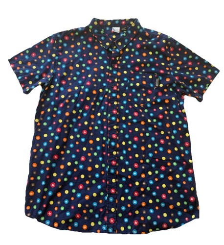 Button up shirt - m&m’s,