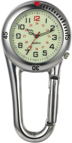 Clip carabiner fob watch - clip,