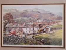 Autumn Sunshine Kentmere by Judy Boyes Limited Edition Signed Print Framed