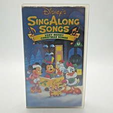 Walt Disney's Sing A Long Songs - Very Merry Christmas Songs, VHS/Video Tape