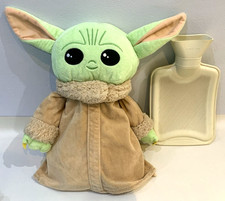 Star Wars Baby Yoda Grogu Hot Water Bottle & Cover 1L Primark Disney 13''/33cm