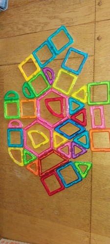 Magnetic building shapes - magnetic,