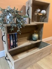 Wooden Crate Boxes Storage