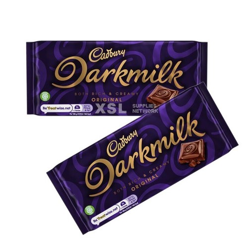 85g new cadbury darkmilk - x,