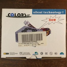 ColorsIT CiT M-300U 300W 20+4 Pin Micro-ATX Desktop Power Supply (PSU) -- Tested