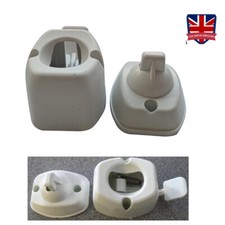 1* Door Retainer Catch White