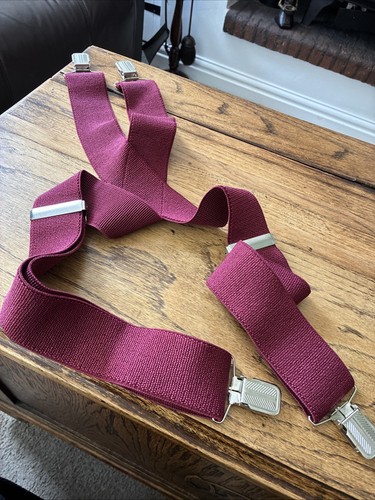 Vintage 1990s burgundy wide - 1990s,