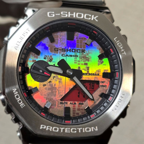 Casio shock gm2100yra 8a - casio, g-shock
