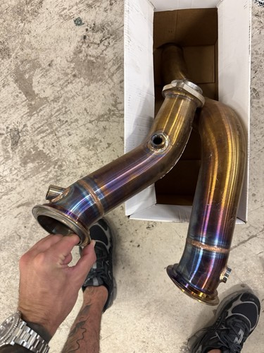 Vrsf cast catless downpipes - 3",