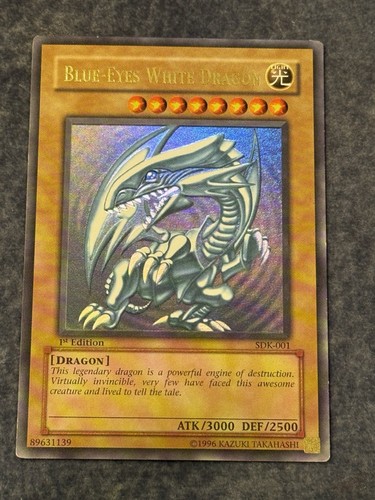 Yugioh blue eyes - yugioh, white