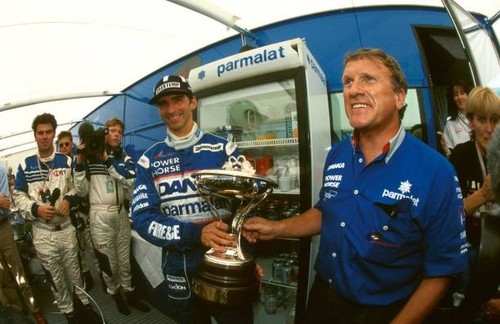 Damon hill and tom walkinshaw - damon,