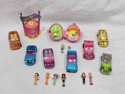 Polly pocket - pocket, cars