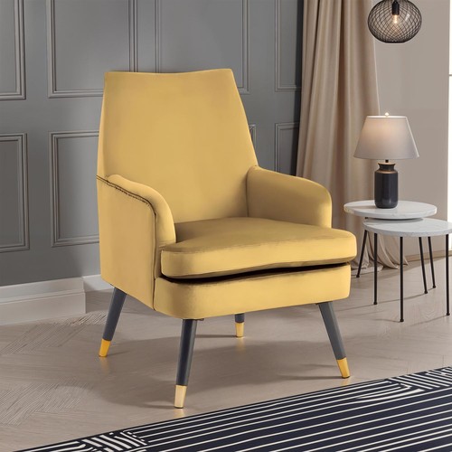 Loretta armchair mustard - loretta,