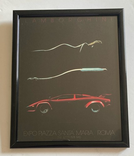 Vintage 80s lamborghini expo - lamborghini,
