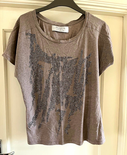 Zara women grey studded - women’s,