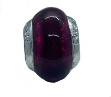 Genuine *NEW* Lovelinks Plain Dark Red Silver 925 Charm RRP £24.95