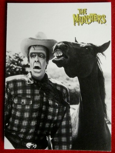 The munsters card - the,