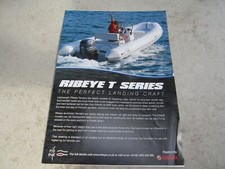 Ribeye T Series Sales leaflet 2010 models & Price list Tender Inflatible 