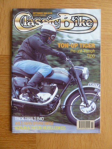 Classic bike magazine sept - magazine,