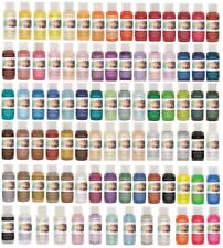 Docraft Artiste Craft Acrylic Paint Bottles 88 Colours.  Matt, Metallic or Pearl