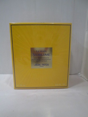Jean patou sublime perfumed - jean,